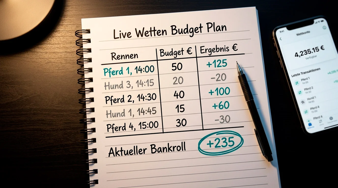 Bankroll-Management und Risikokontrolle bei F1-Live-Wetten