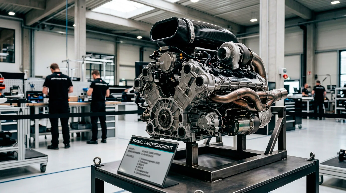 Neue F1-2026-Power-Unit mit erhöhtem Elektroanteil