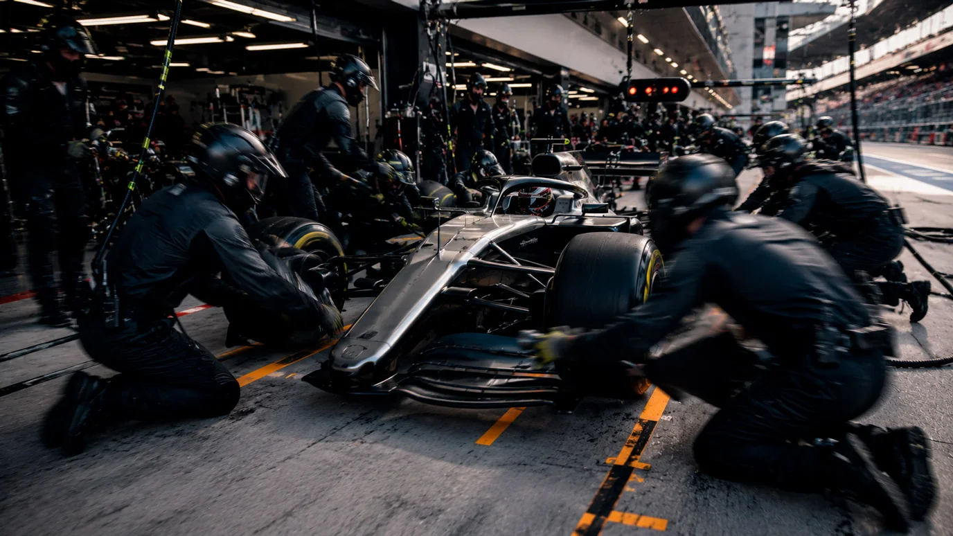 Timing einer Live-Wette während der F1-Boxenstoppphase