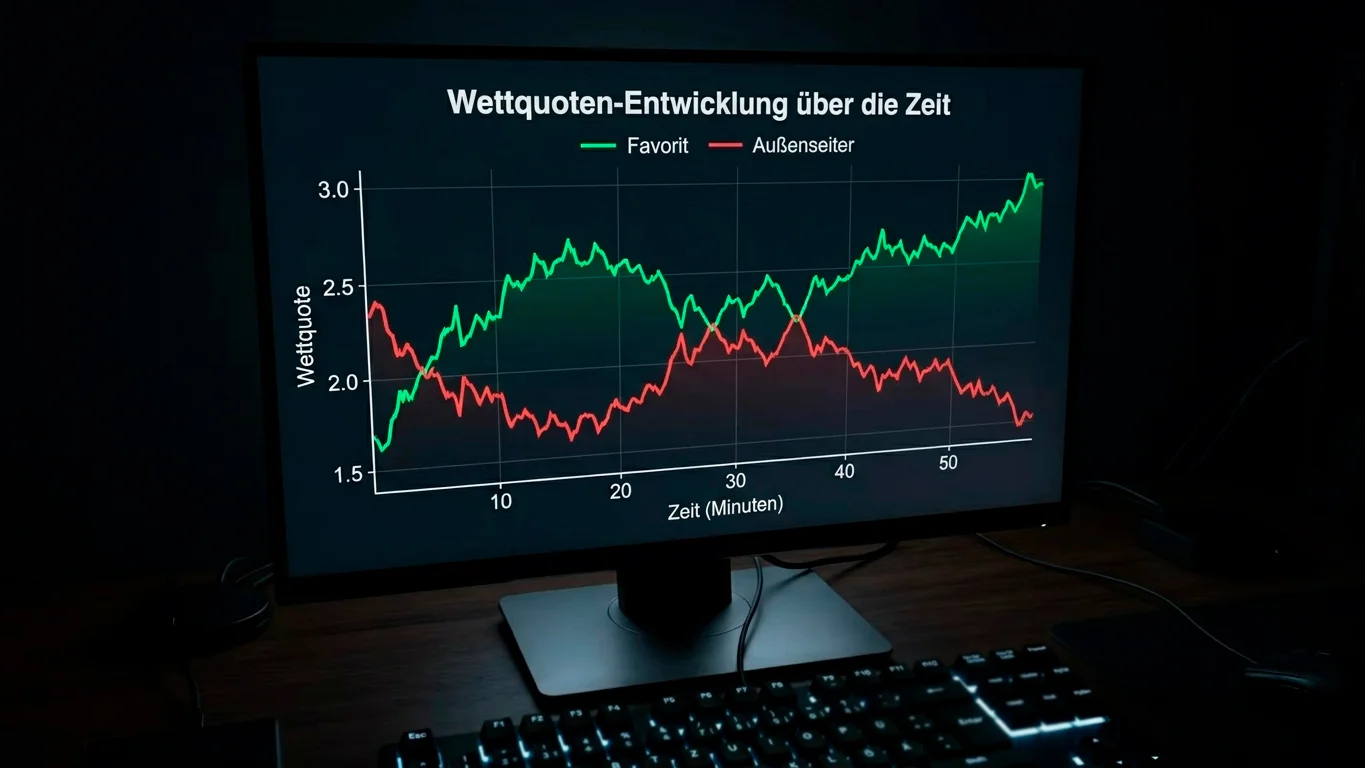 Quotenbewegungen im Saisonverlauf beim F1-Titelkampf