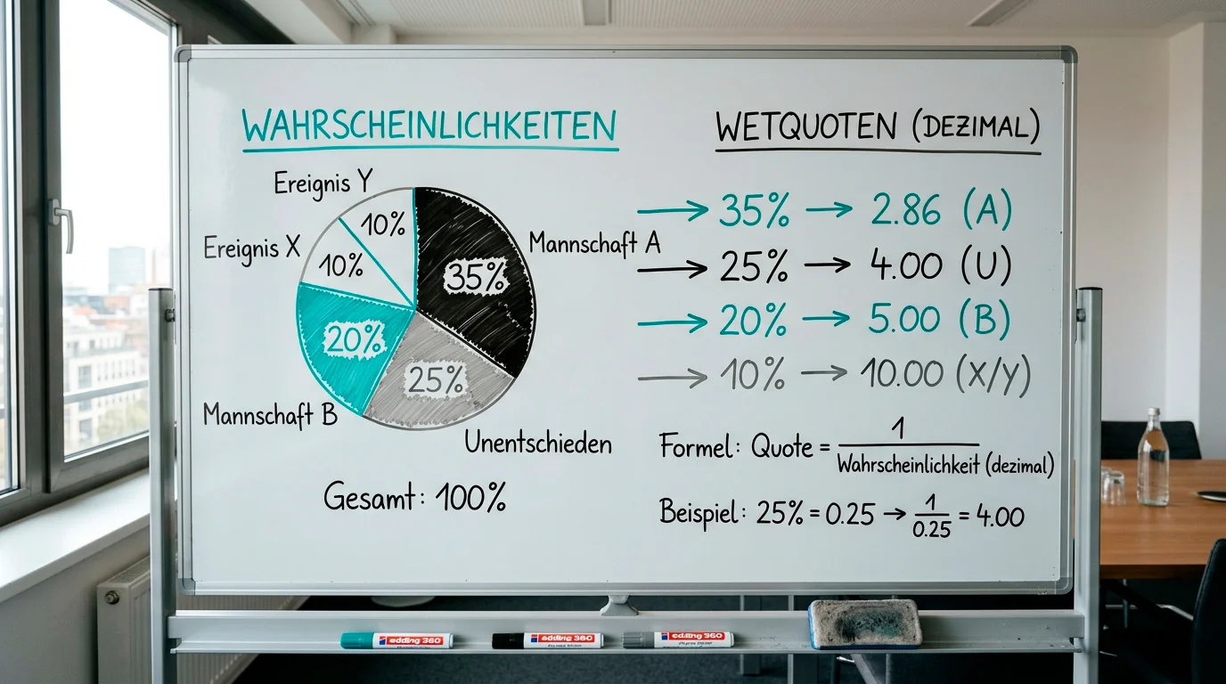 Quotenmodell und Wahrscheinlichkeitsberechnung bei F1-Wetten