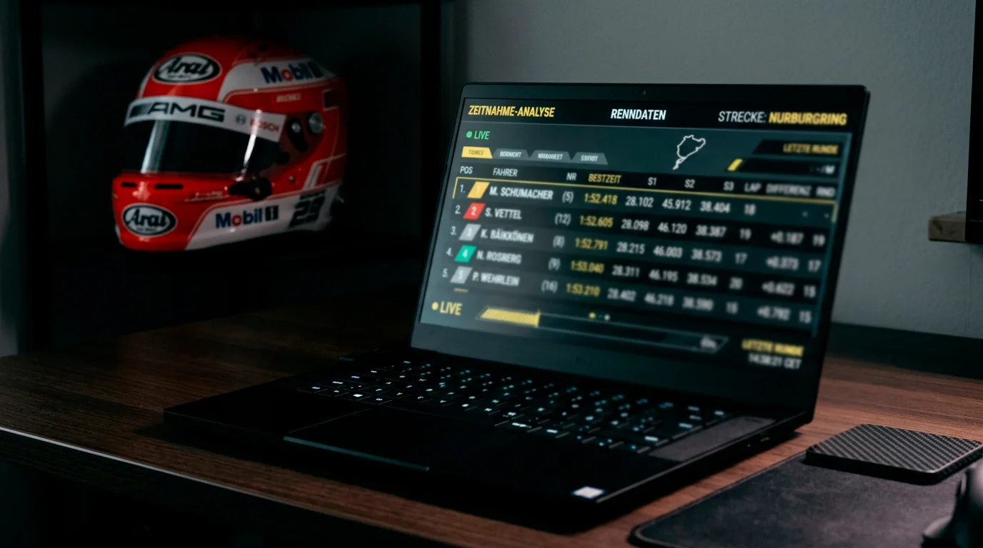 Offizielle F1-Timing-Daten als Grundlage der Wettanalyse