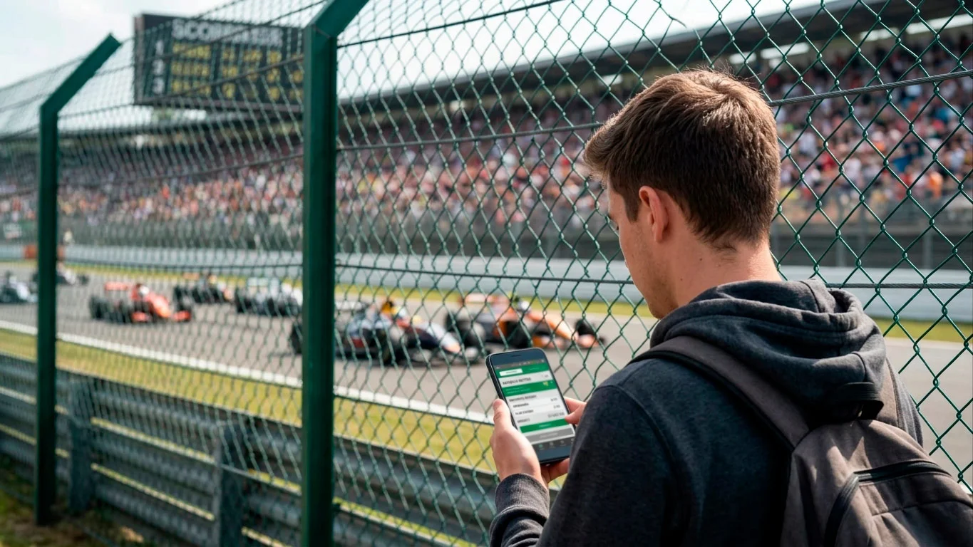 F1-Wettschein auf dem Smartphone abgeben und Freiwette nutzen