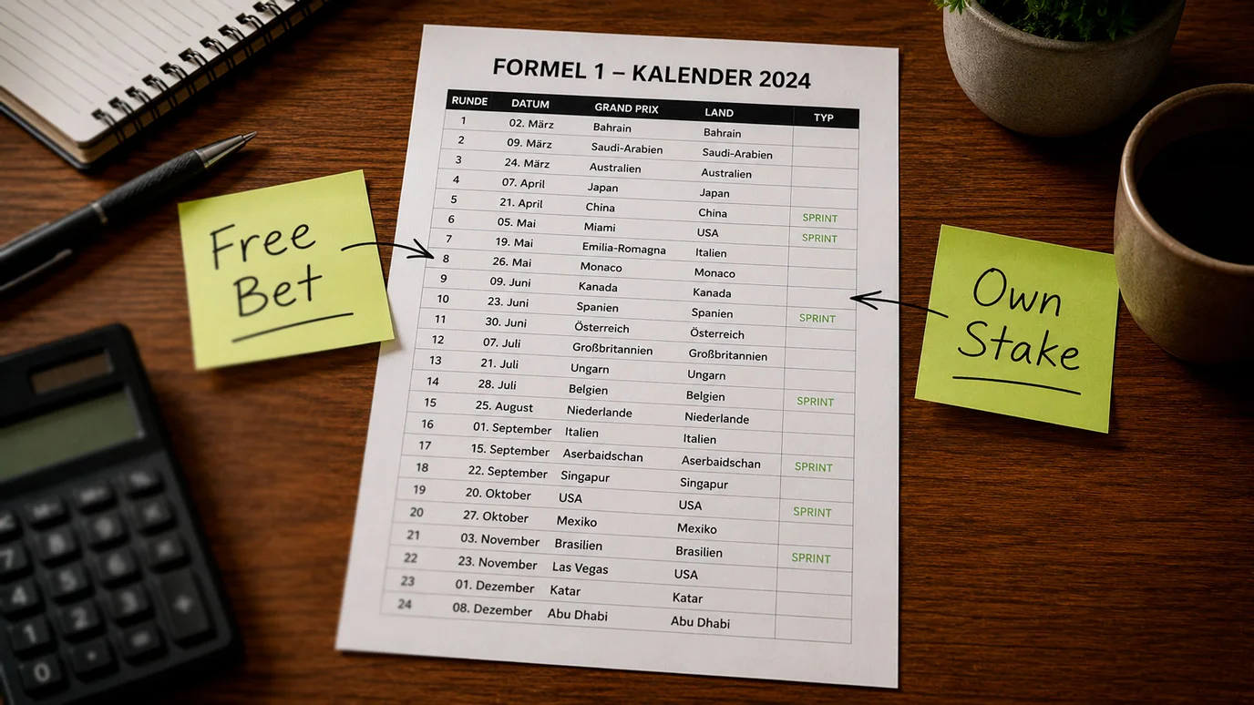 Gratiswette und Langzeitwette strategisch kombinieren