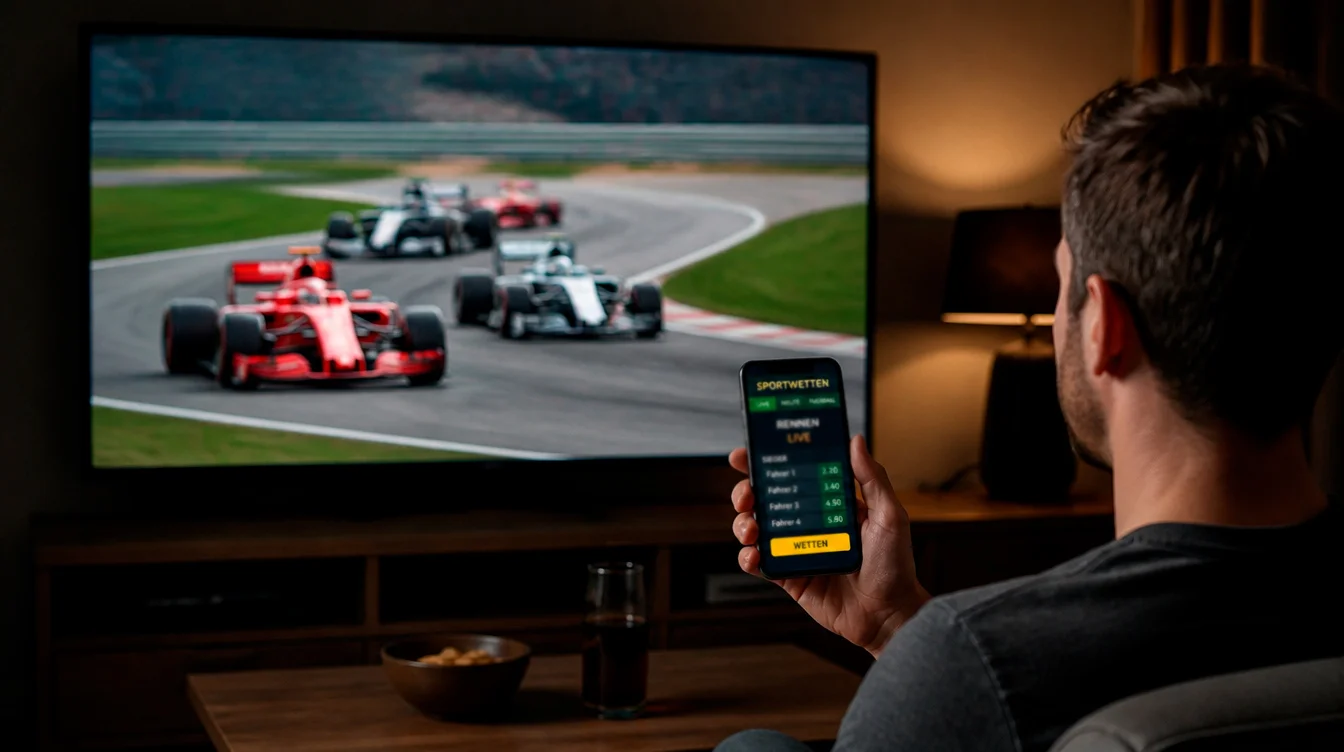 Live-Wetten bei Formel-1-Rennen direkt auf dem Smartphone