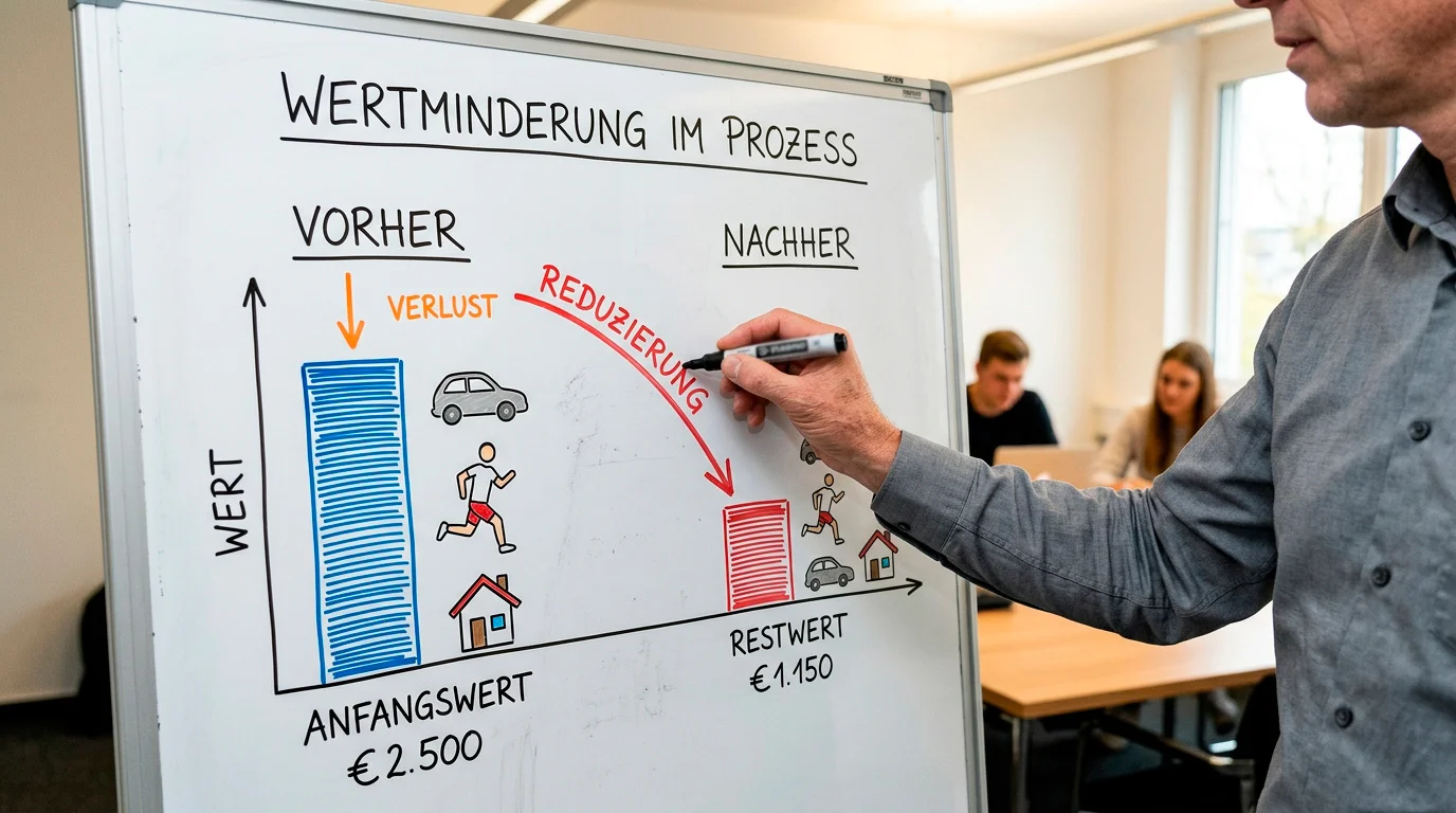 Steuereffekt bei der Bonusumsetzung schematisch dargestellt